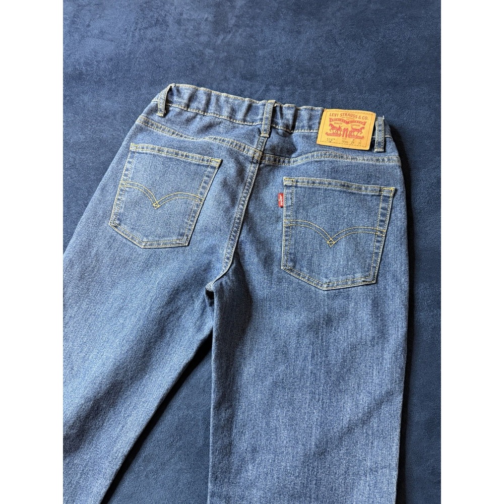 Levis 514 Performance Straight Jeans Mens 29x31 Dark Blue Wash Denim